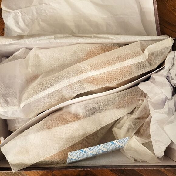 Jeffrey Campbell Nana Tan Quilted Crinkle Patent Platform Mule - Picture 7 of 7